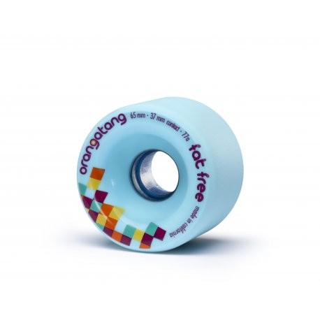 Orangatang Fat Free Blue 65mm