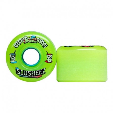 CLOUD RIDE! SLUSHEEZ 62MM WHEELS