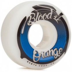 blood orange conical shape 53mm 99a skateboard wheels
