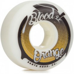 blood orange conical shape 53mm 99a skateboard wheels