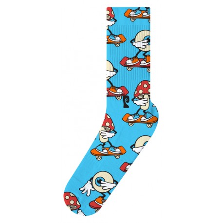 PSOCKADELIC SOCKS VINTAGE SHROOM PUR