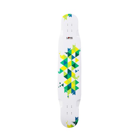 1LOVE longboard TAPETE 46 LIME