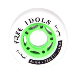 FREE WHEELS PLATINUM IDOLS 66MM 78A LONGBOARD ROUES