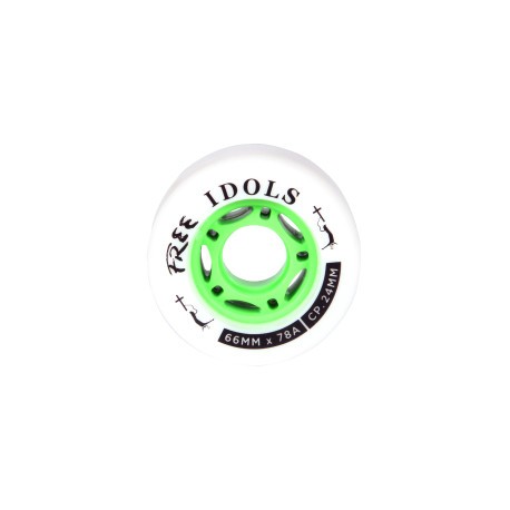 FREE WHEELS PLATINUM IDOLS 66MM 78A LONGBOARD ROUES