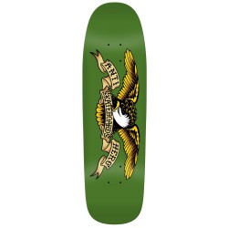 ANTIHERO DECK TEAM SHAPED EAGLE GREEN GIANT 9.56 X 32.98