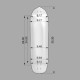 PANTHEON Sacrifice Deck longboard 35.3"